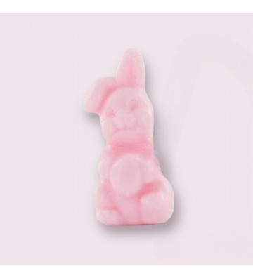 Savon lapin rose